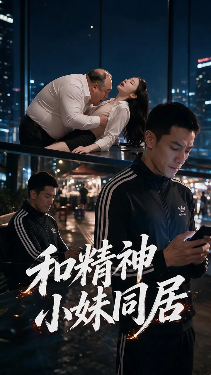 深宅大院门前，古装女子居中而立，身后是家族众人